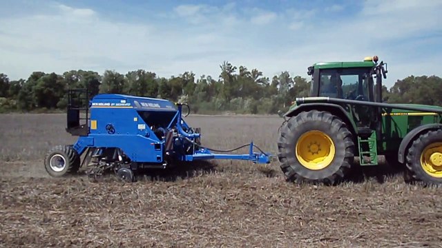 semis direct soja semeato new holland 2015