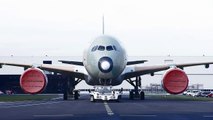 A350 XWB test aircraft receives special “Carbon” livery