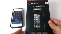 Armorz Stealth Extreme R Glass Screen Protector for iPhone 5s or iPhone 5