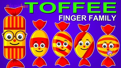 Toffee Finger Family Rhyme   Chocolate Finger Family Rhymes for Children Children Rhymes