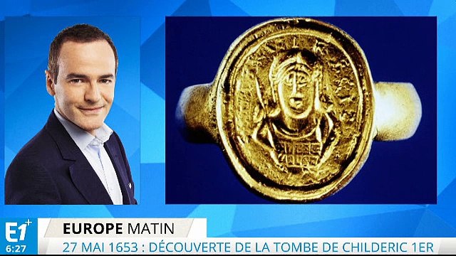 Le 27 mai 1653, la découverte du tombeau de Childéric