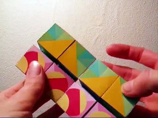 papercraft - paper toys - Yoshimoto cube - dutchpapergirl