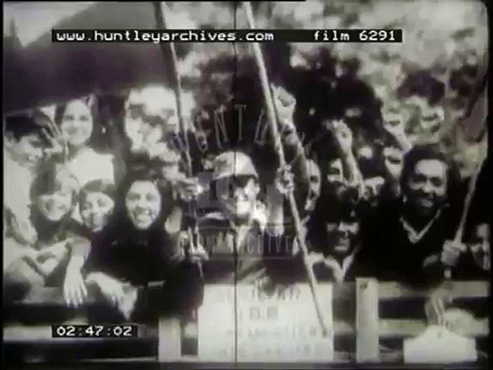 Film about Salvador Allende and Pinochet's putsch or coup d'etat in Chile, South America - 6291