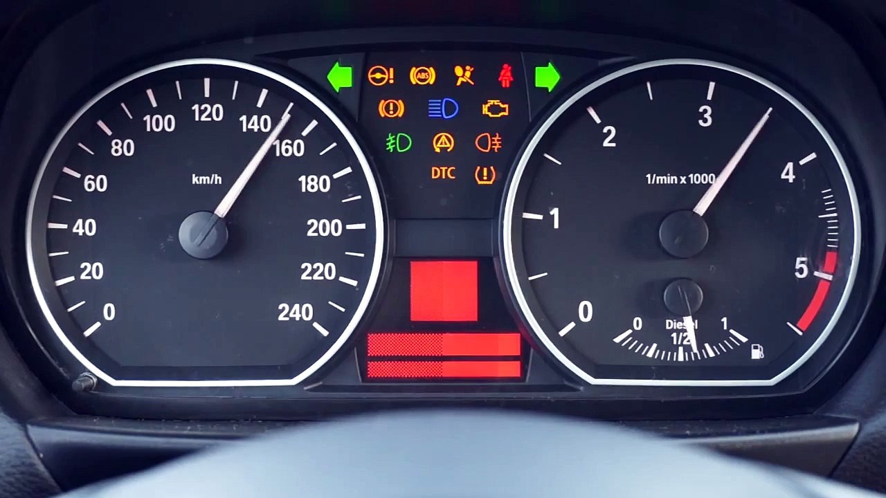 How to enter hidden menu in BMW 1 Series (E81 E82 E87 E88 OBC service ...