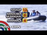 The search of missing fishermen in Cavite sea mishap