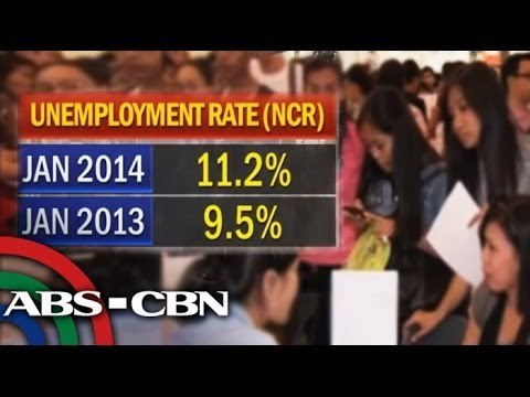 More people have no jobs in Metro Manila