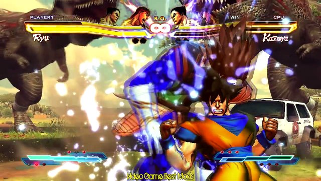 Street Fighter X Tekken PC - Vegeta vs Goku