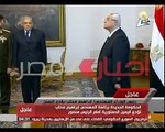 المشير السيسي وزير الدفاع يؤدي اليمين الدستورية أمام الرئيس عدلي منصور