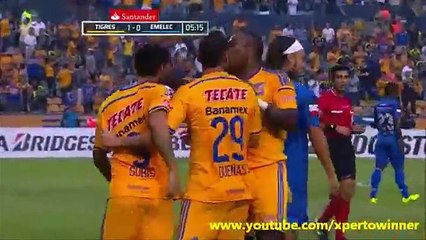 下载视频: Tigres 2-0 Emelec ~ [Copa Libertadores 2015] - 26.05.2015 - Todos los goles & Resumen