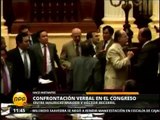 Pelea en el Congreso - Mauricio Mulder (Apra) VS Hector Becerril (Fuerza 2011)