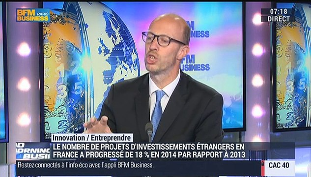 La France attire, cette année, plus de projets d'investissements étrangers que l'année précédente : Marc Lhermitte - 27/05