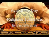 Ayat of the Day- Religious Tolerance