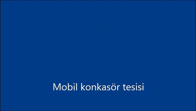 mobil konkasör tesisi- turkishmachine.com-+90 538 831 17 85