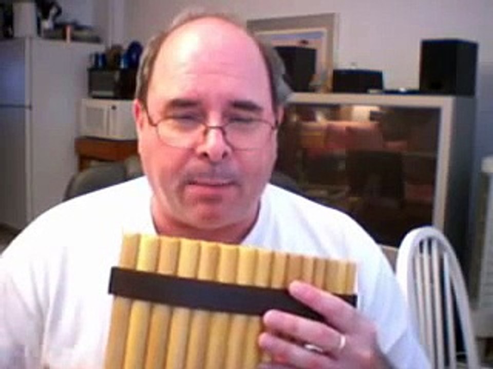 Learning Pan Flute: Unchained Melody / Brad White