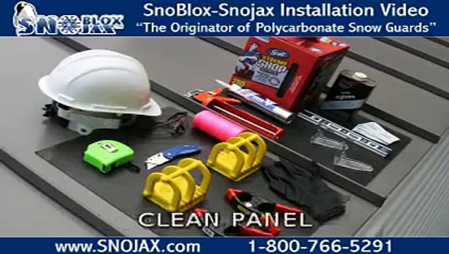 Install Snow Guards on Metal Roofing - Snow Guard Installation Video