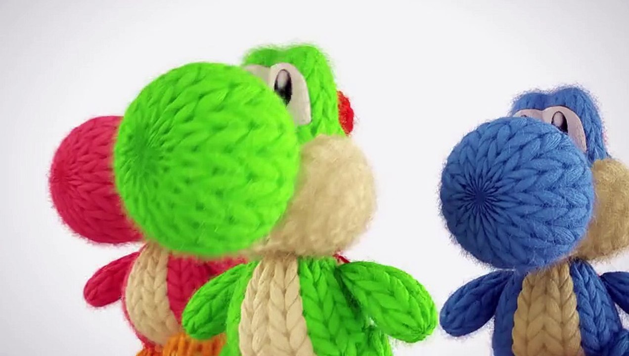 Yoshi s Woolly World - Cute amiibo patterns! (Wii U)