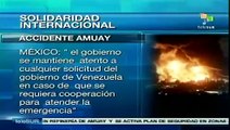 Latinoamérica se solidariza con Venezuela por tragedia Amuay