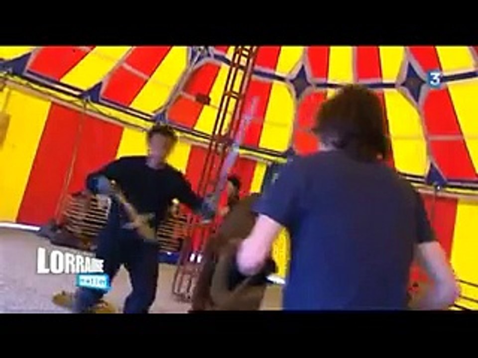 France 3 Lorraine - Lorraine Matin du 26 mai 2015 : Le Village de la Commedia Dell'Arte