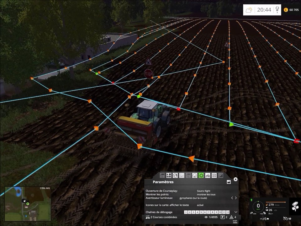 [tuto fr] courseplay remplir et semer