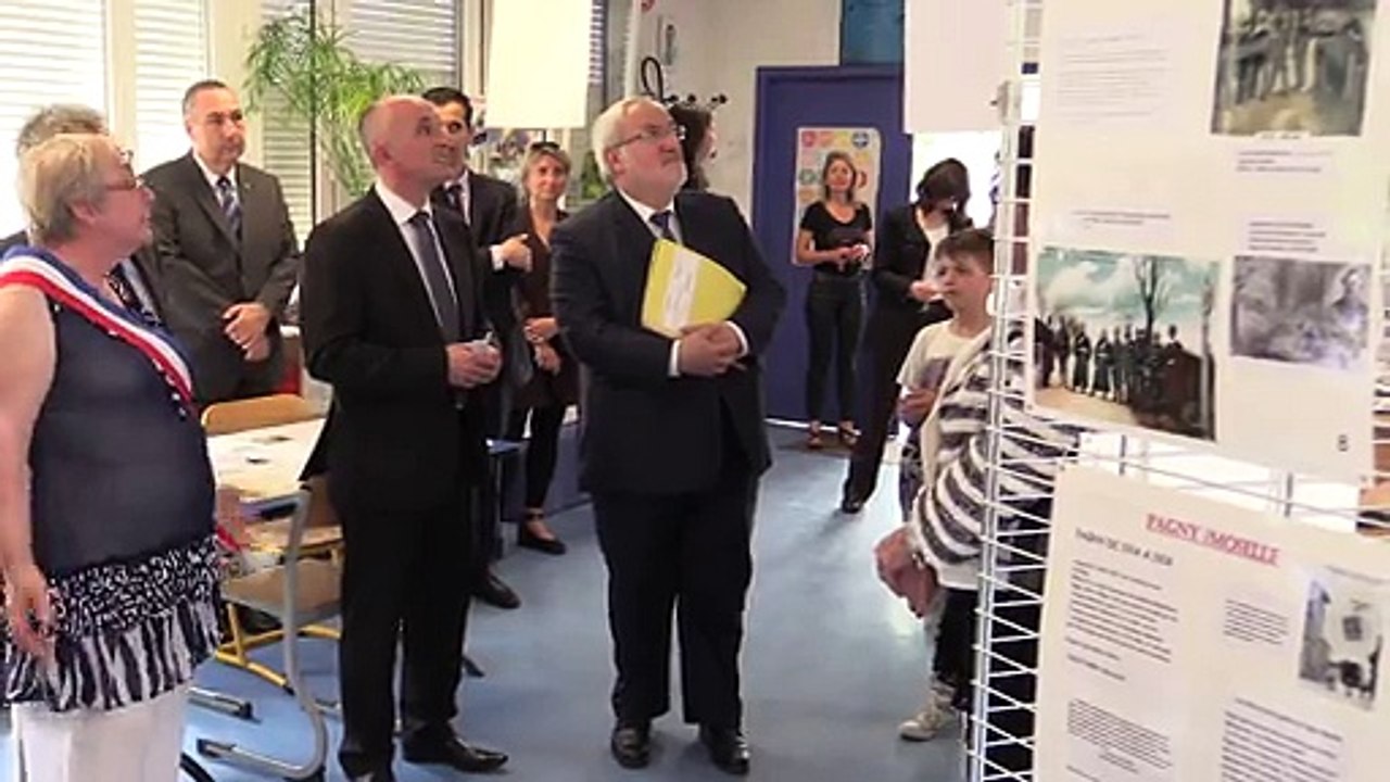 Visite de Jean-Marc Todeschini au collège La Plante Gribé de Pagny-sur-Moselle