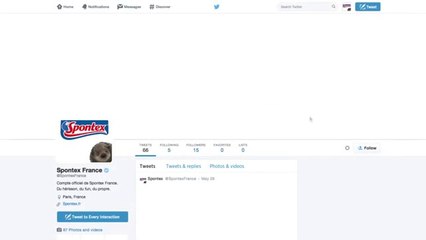 Kids Love Jetlag Paris pour Spontex - «Le compte Twitter le plus propre, @spontexfrance» - mai 2015