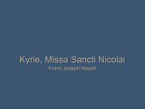 Kyrie (Missa Sancti Nicolai) - Haydn