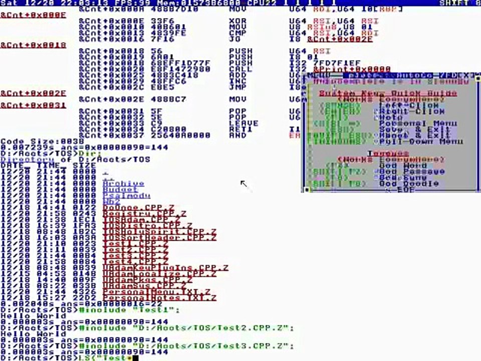 Why Davis' TempleOS is better than Torvalds' Linux