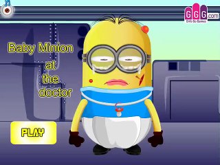 Bebé Minion al doctor Que le pasa al bebe monions Vamos a jugar