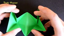 How To Make a Paper Jumping Frog FAR & HIGHT▲ Origami Jumping Frog