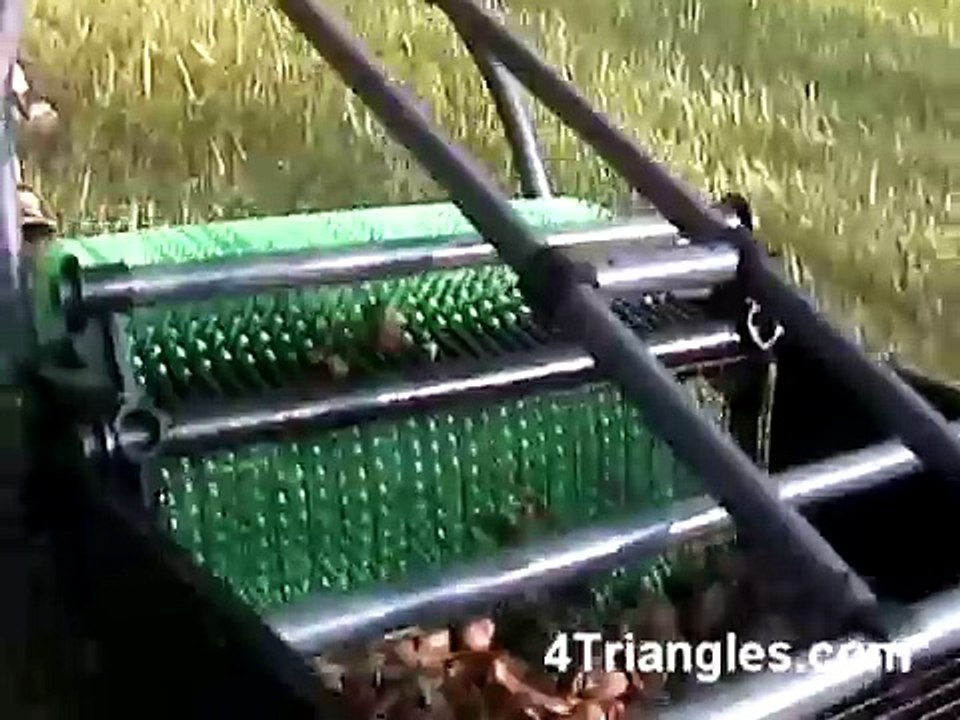 Bag A Nut harvester Pecan picker upper roller