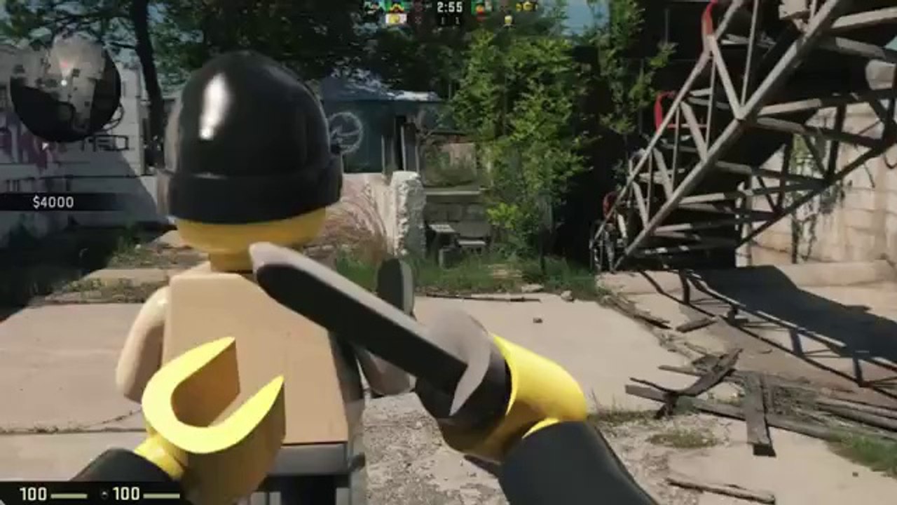 Lego en mode FPS