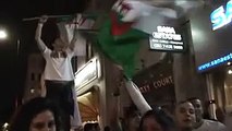 Algeria Fans Celebrate after England World Cup game ... 1 2 3 Viva Algerie