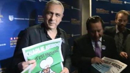 Sobreviviente del atentado a Charlie Hebdo participa en Congreso de Periodismo