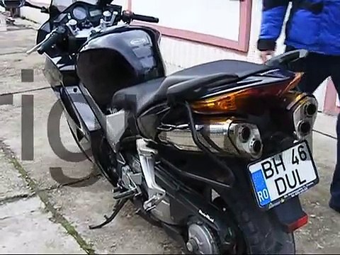 Honda VFR 800 Vtec Exhaust modificated