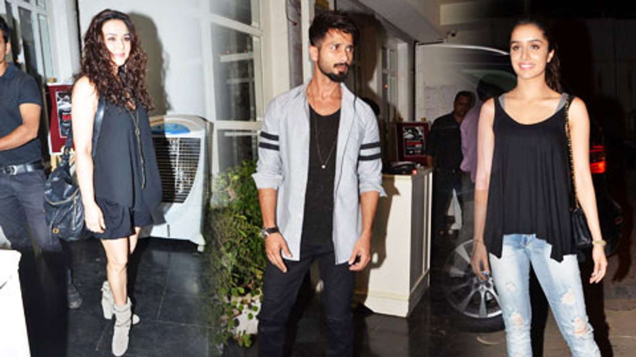 Shahid Kapoor, Shraddha Kapoor, Preity Zinta | Mukesh Chhabra Birthday Bash