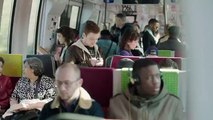 Being pour SNCF, Stif - «Le temps d'un trajet, avec Edouard Baer» - mai 2015 - «Textoter»