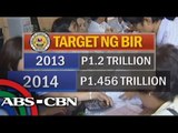 BIR targets P1.4-trillion tax collections for 2014