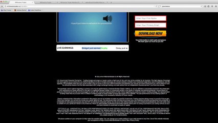 Millionaire trader Scam Exposed