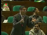 Bangladesh Parliament Member (MP) Ashraf Uddin Nizam Talking to Cabinet Speaker about Hefajote Islam