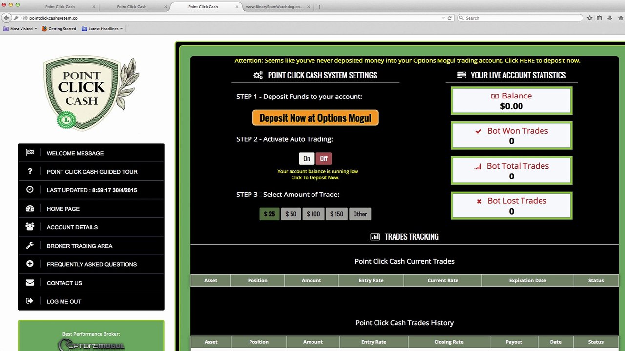 Point Click Cash Scam Exposed