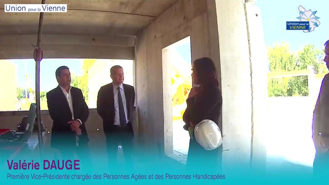 Visite du chantier de la Maison de Santé de Saint Gervais les Trois Clochers