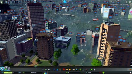 Cities Skyline - Tsunami - Massive Dam -