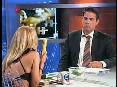 Victoria Lanz en Chataing TV (Picantisimo) Televen -Venezuela