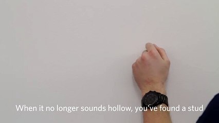 Find a Wall Stud without a Stud Finder with 3 Easy Tips