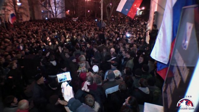 Победа Севастополя! 24 февраля. Новый мэр. Над администрацией и горсоветом российские флаги