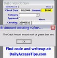 Microsoft Access validation of Access Data In Form Controls
