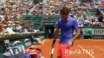 Roger Federer vs Marcel Granollers Highlights ROLAND GARROS 2015