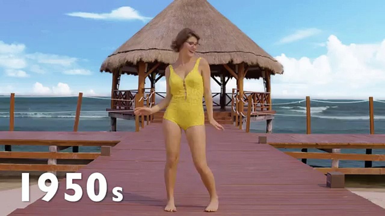 A evolução do biquíni nos últimos 100 anos