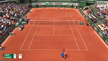 Alizée Cornet s’impose après une remontée fantastique !