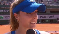 Alizé Cornet, qualifiée pour le troisième tour de Roland-Garros